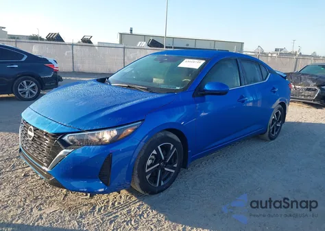 2025 Nissan Sentra Sv z USA, uszkodzony, nr VIN 3N1AB8CVXSY327649